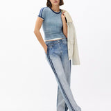 rb Miramar Wide-Leg Track Pant Coney