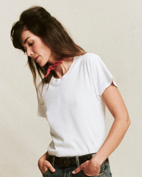 The Slim Tee True White