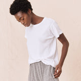 The Slim Tee True White