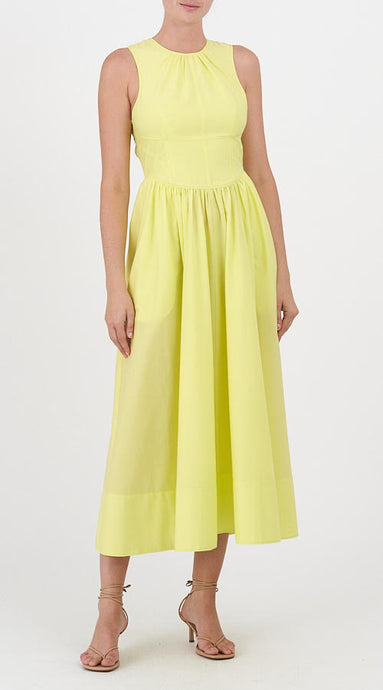 Benita Dress Lime Kiss