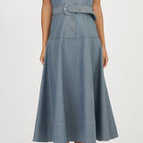 Margaret Dress Light Indigo