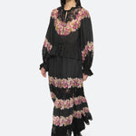 PERSEPHONE PRINT L/SLV TOP (D2)