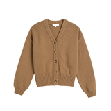 Vivian Organic Cotton Cardigan Toffee
