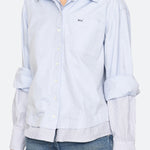ZAYNA DBL LAYER BUTTON DOWN (D1)