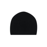 Ribbed Cashmere Beanie